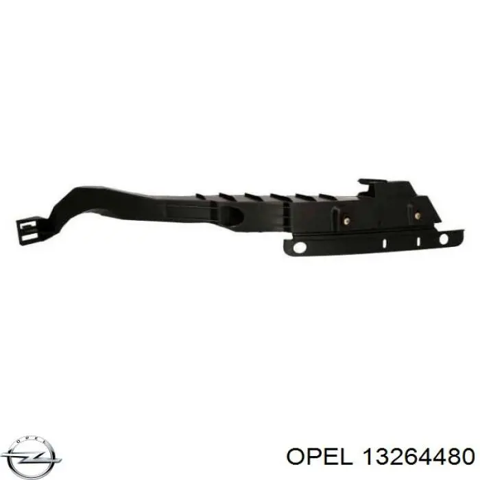 13264480 Opel soporte deparachoques delantero derecho