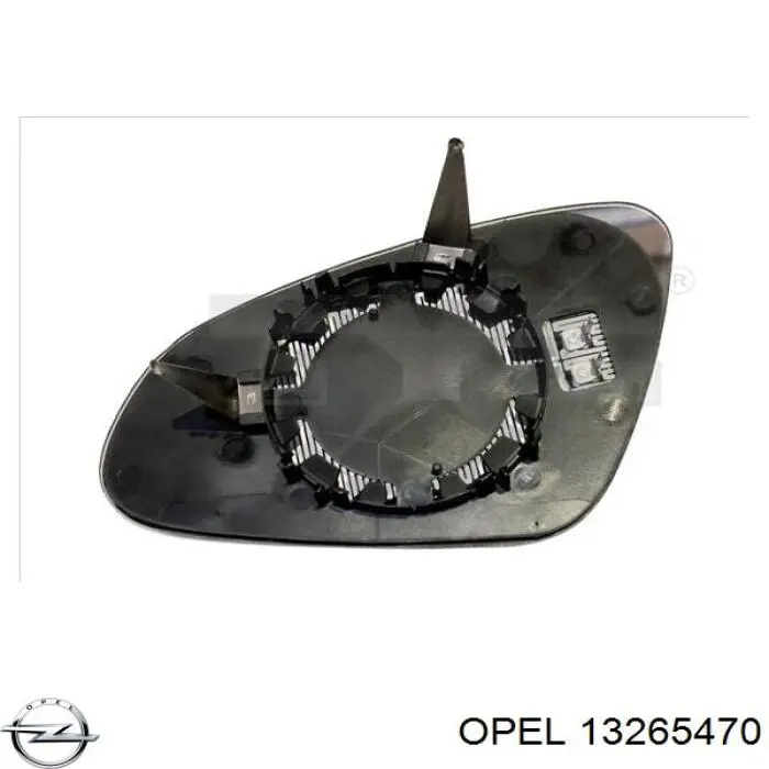 Comprar 13265470 Opel Cristal de espejo retrovisor derecho