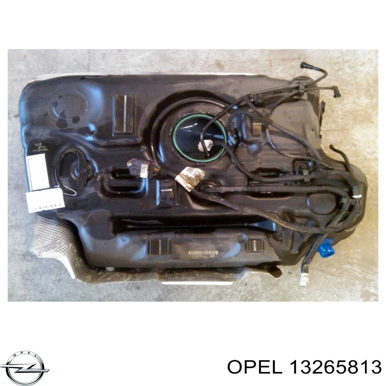 13265813 Opel luna de puerta delantera derecha