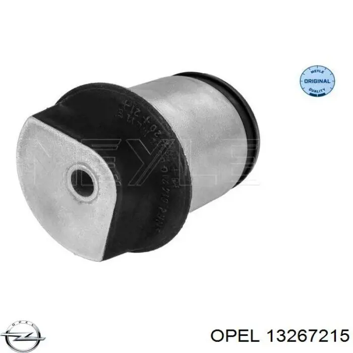 Suspensión, cuerpo del eje trasero Opel Zafira A05