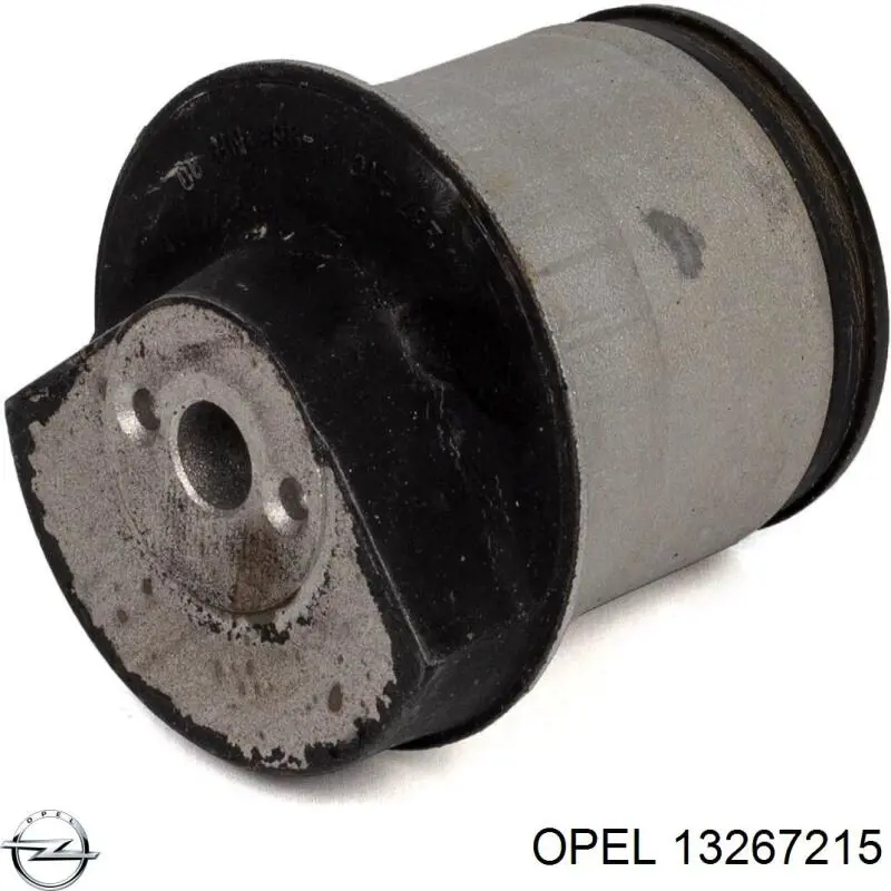 13267215 Opel suspensión, cuerpo del eje trasero