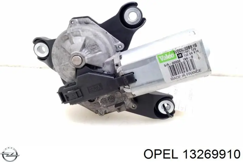 Comprar 13269910 Opel Motor limpiaparabrisas, trasera