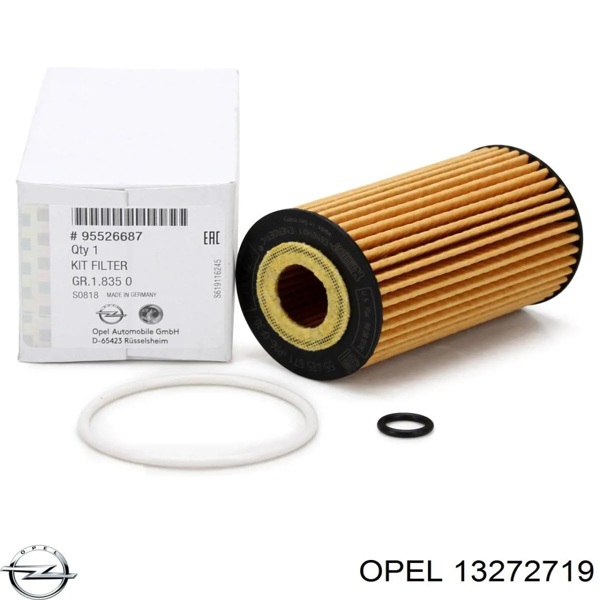 13272719 Opel filtro de aire