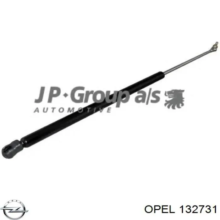 Muelle neumatico maletero Opel 132731