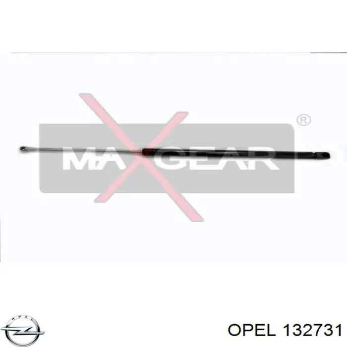 Amortiguador de maletero Opel 132731 precio, desde 9,57 EUR