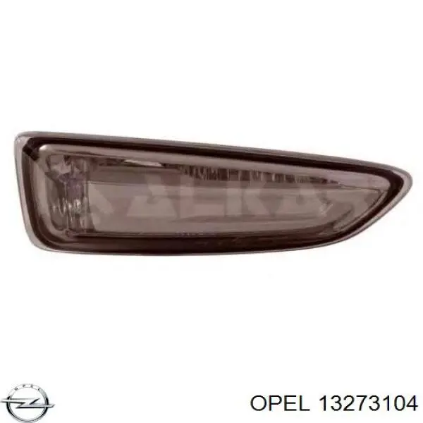Luz intermitente guardabarros izquierdo para Opel CROSSLAND (P17)
