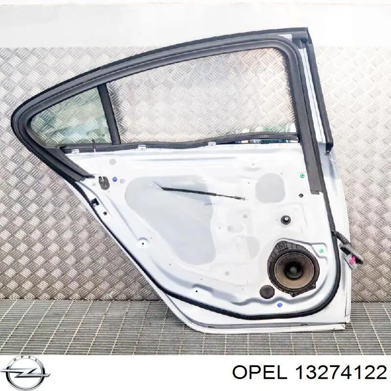 13274122 Opel puerta trasera izquierda