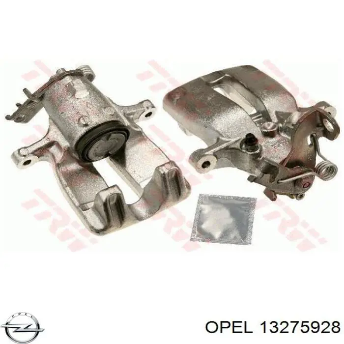 13275928 Opel pinza de freno trasero derecho