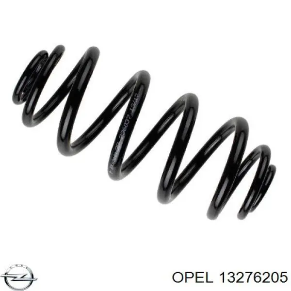 13276205 Opel muelle de suspensión eje trasero