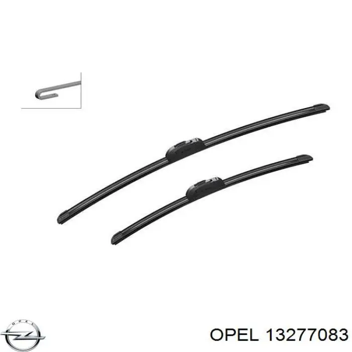 Limpiaparabrisas delanteras 13277083 Opel