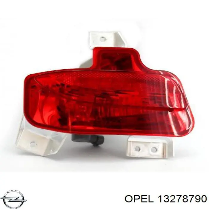 13278790 Opel Luz antiniebla trasera
