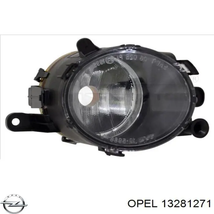 13281271 Opel faro antiniebla derecho