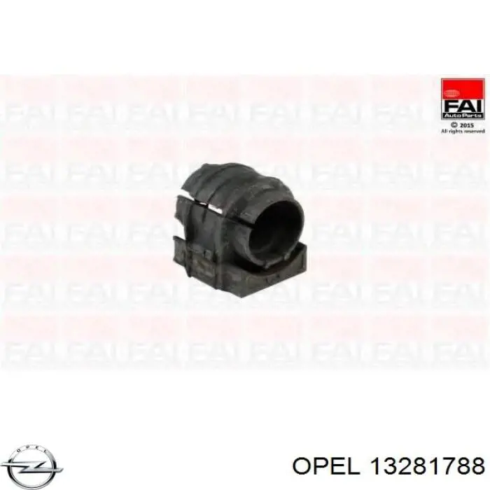 13281788 Opel Buje de barra estabilizadora trasera