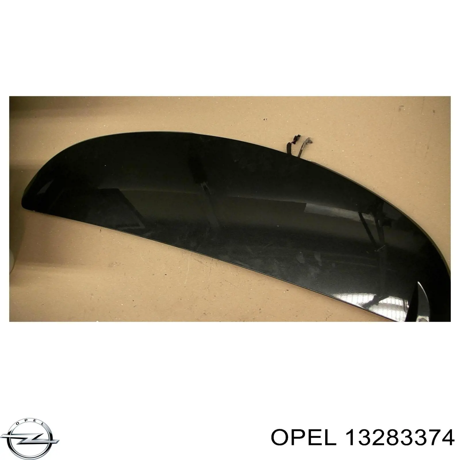 13283374 Opel alerón para puerta de maletero