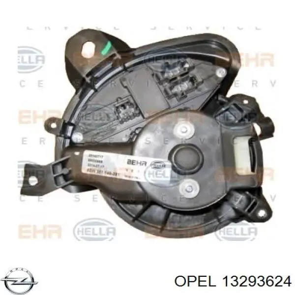 13293624 Opel motor de ventilador aire acondicionado