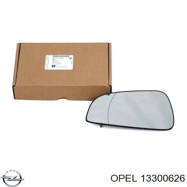 13300626 Opel cristal de espejo retrovisor exterior izquierdo