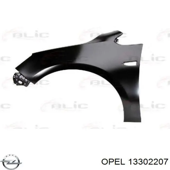 Comprar 13302207 Opel Aleta delantera izquierda