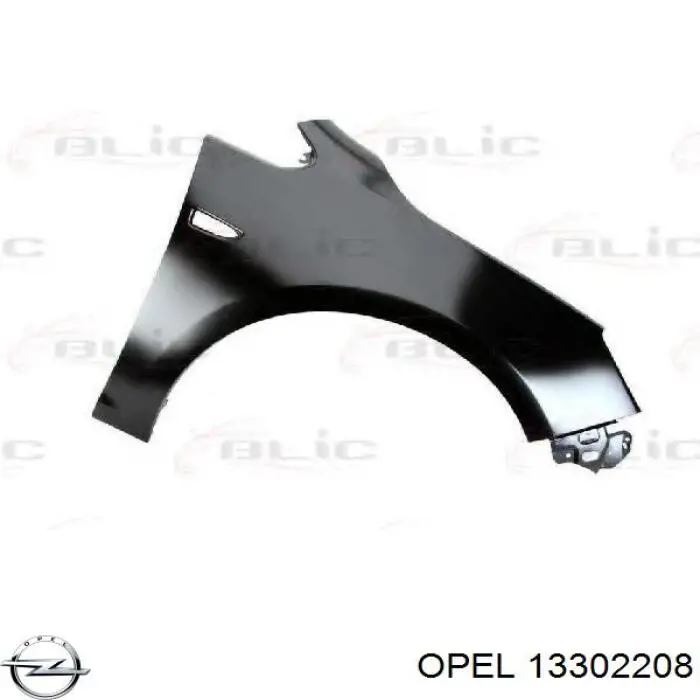 Guardabarros delanteros derecho Opel 13302208 precio, desde 81,38 EUR