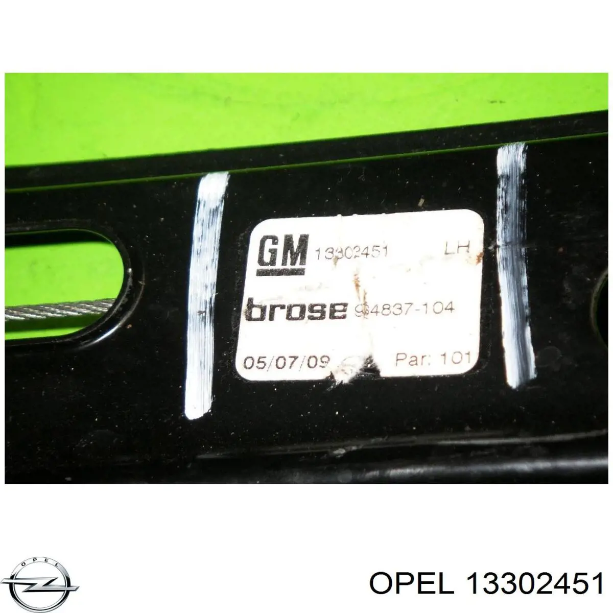 Mecanismo elevalunas delantero izquierdo Opel 13302451 precio, desde 77,20 EUR