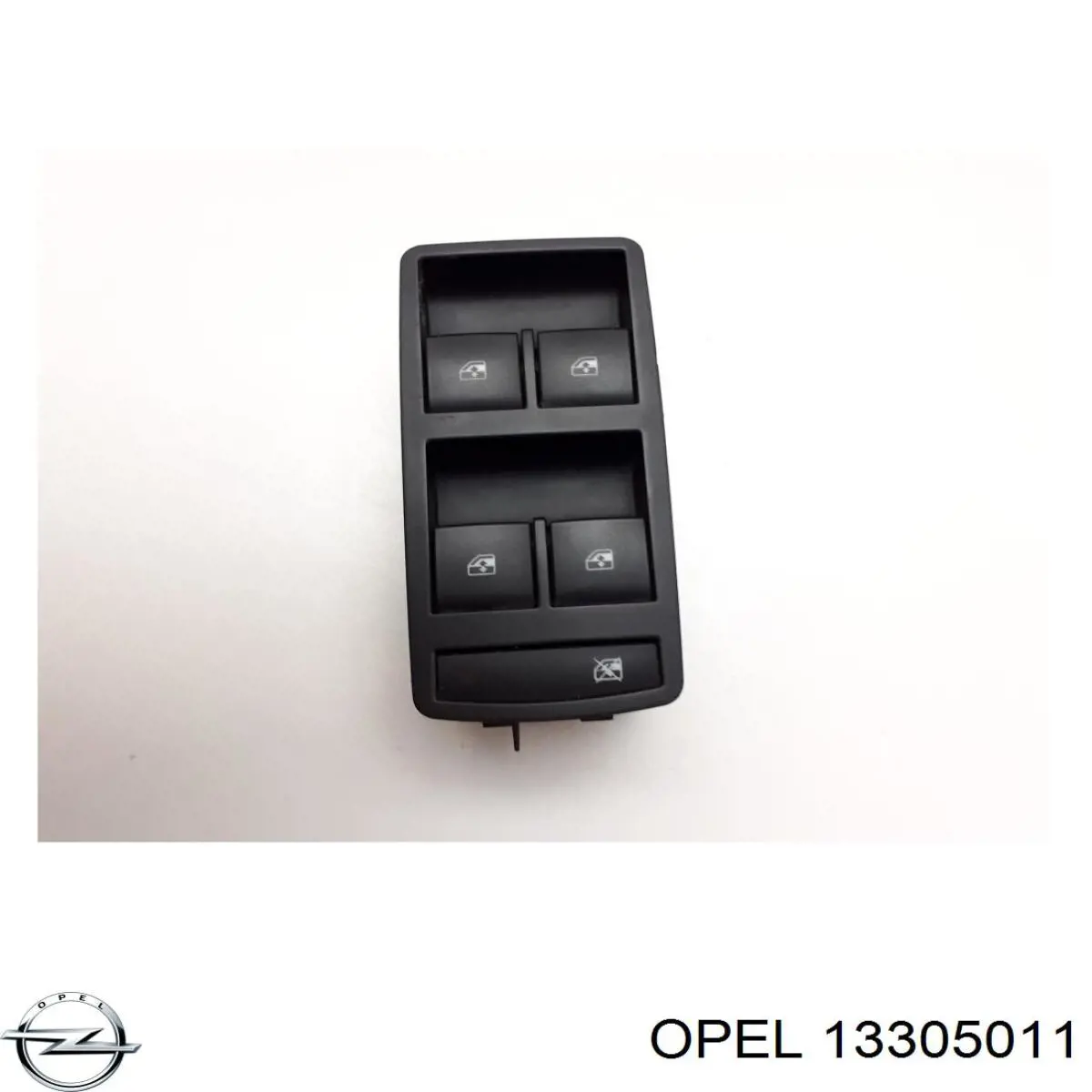 13305011 Opel unidad de control elevalunas delantera izquierda