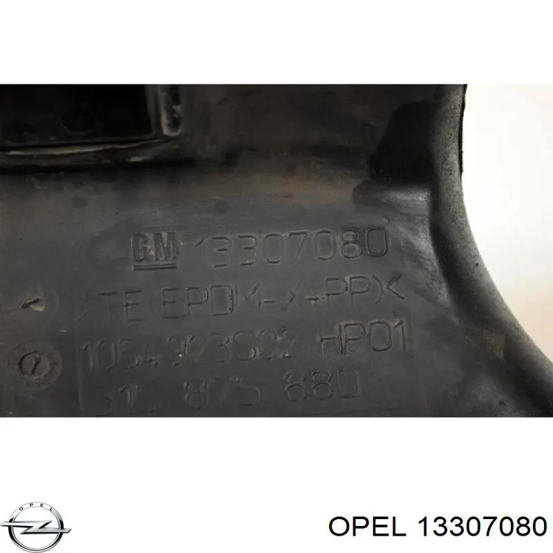 Tubo de admisión de aire, entrada del filtro de aire Opel 13307080 precio, desde 46,46 EUR