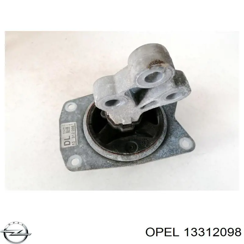 Soporte de motor izquierdo Hans Pries (Topran) 208202