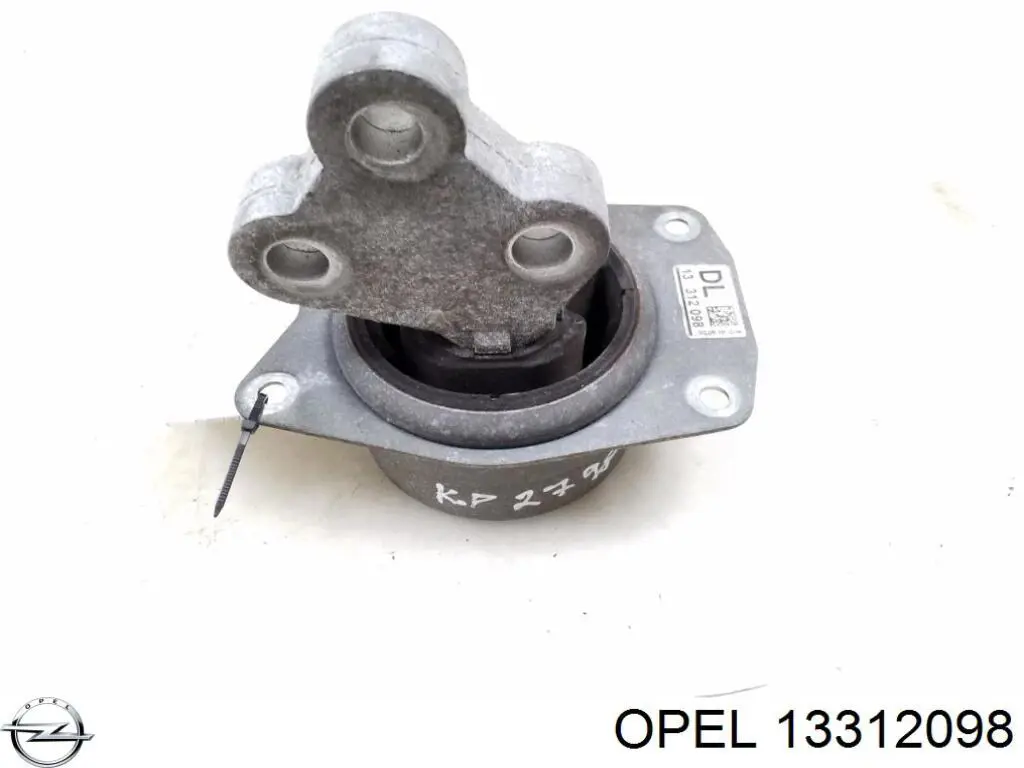 13227734 Opel soporte motor izquierdo