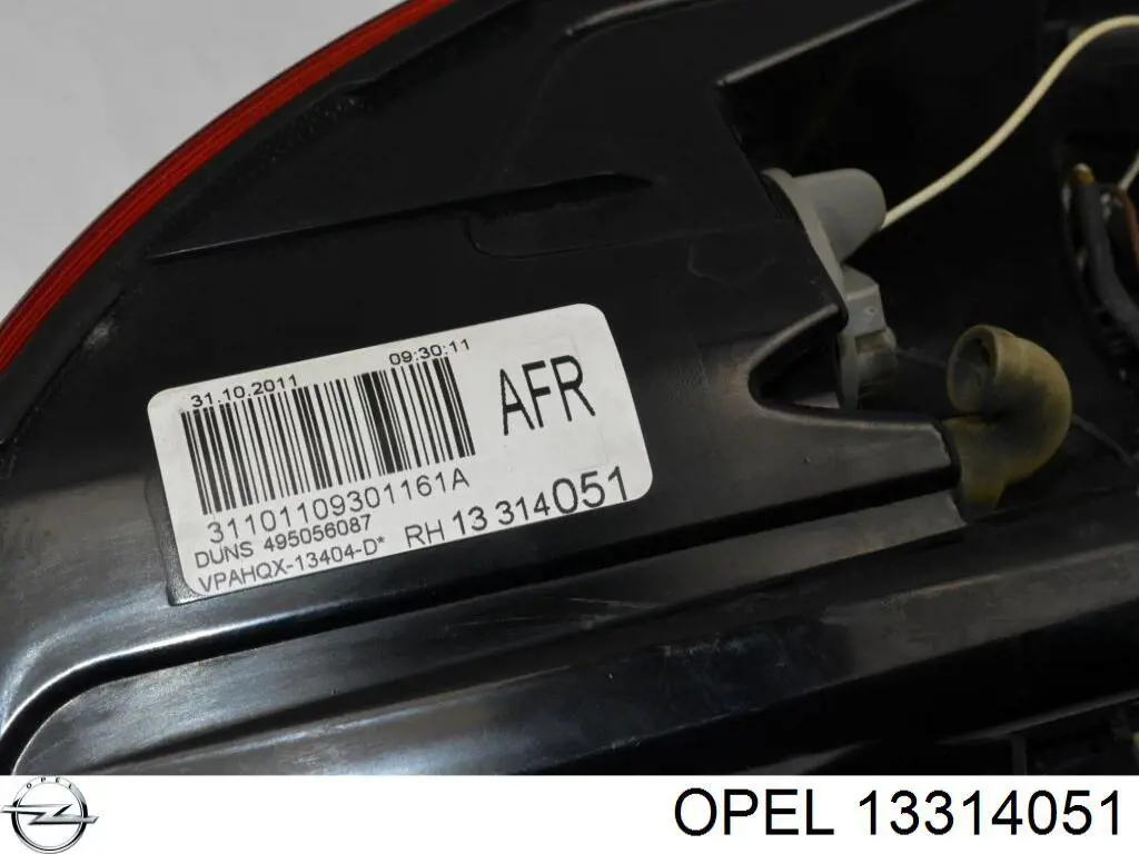 Comprar Piloto trasero derecho Opel Astra J Sports Tourer P10