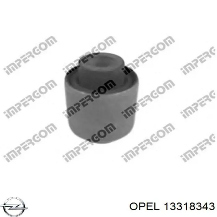 13318343 Opel silentblock de brazo de suspensión trasero superior