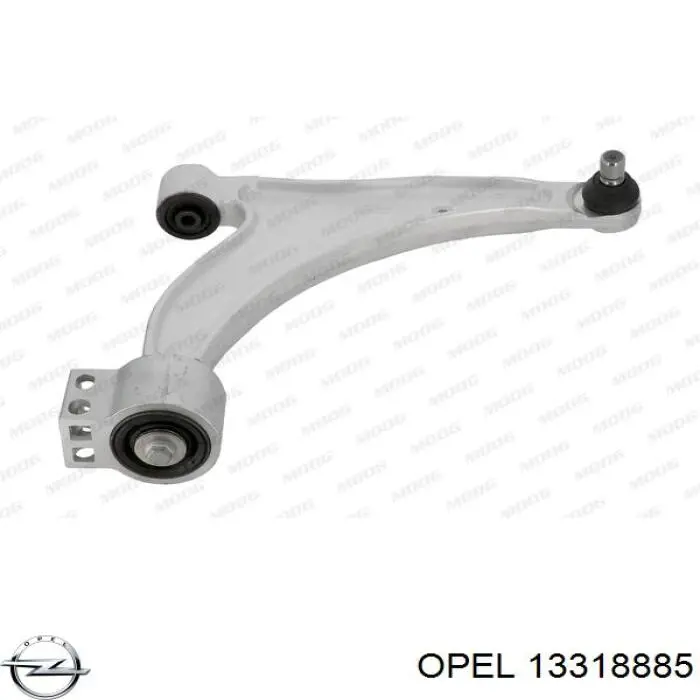Comprar 13318885 Opel Brazo inferior derecho de la suspensión delantera