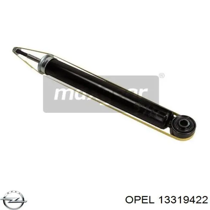 436626 Opel amortiguador trasero