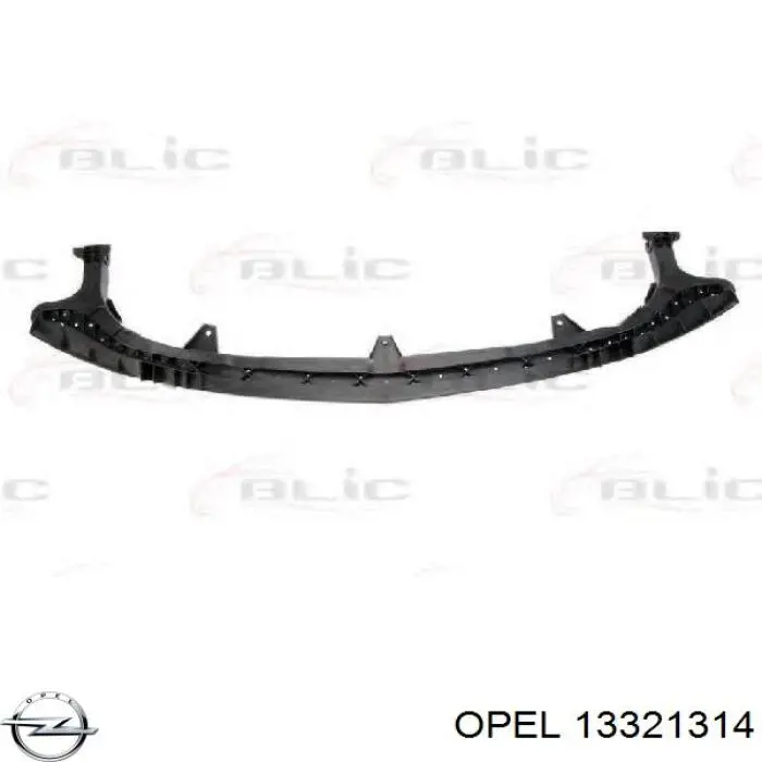 Refuerzo de parachoques delantero Opel 13321314 precio, desde 51,46 EUR