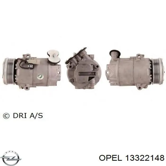 13322148 Opel Compresor climatizador