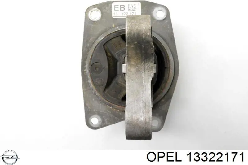 13322171 Opel soporte motor izquierdo