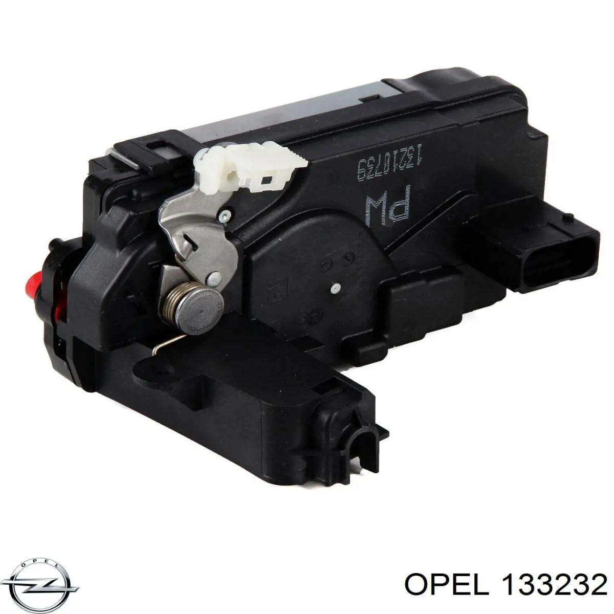 133232 Opel Cerradura de la puerta trasera derecha