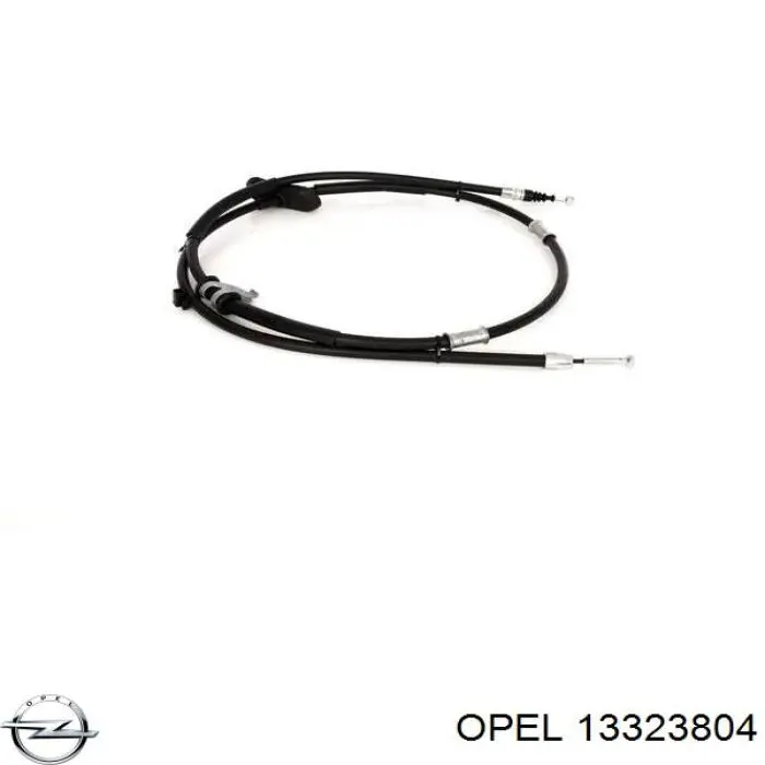 13323804 Opel cable de freno de mano trasero derecho/izquierdo