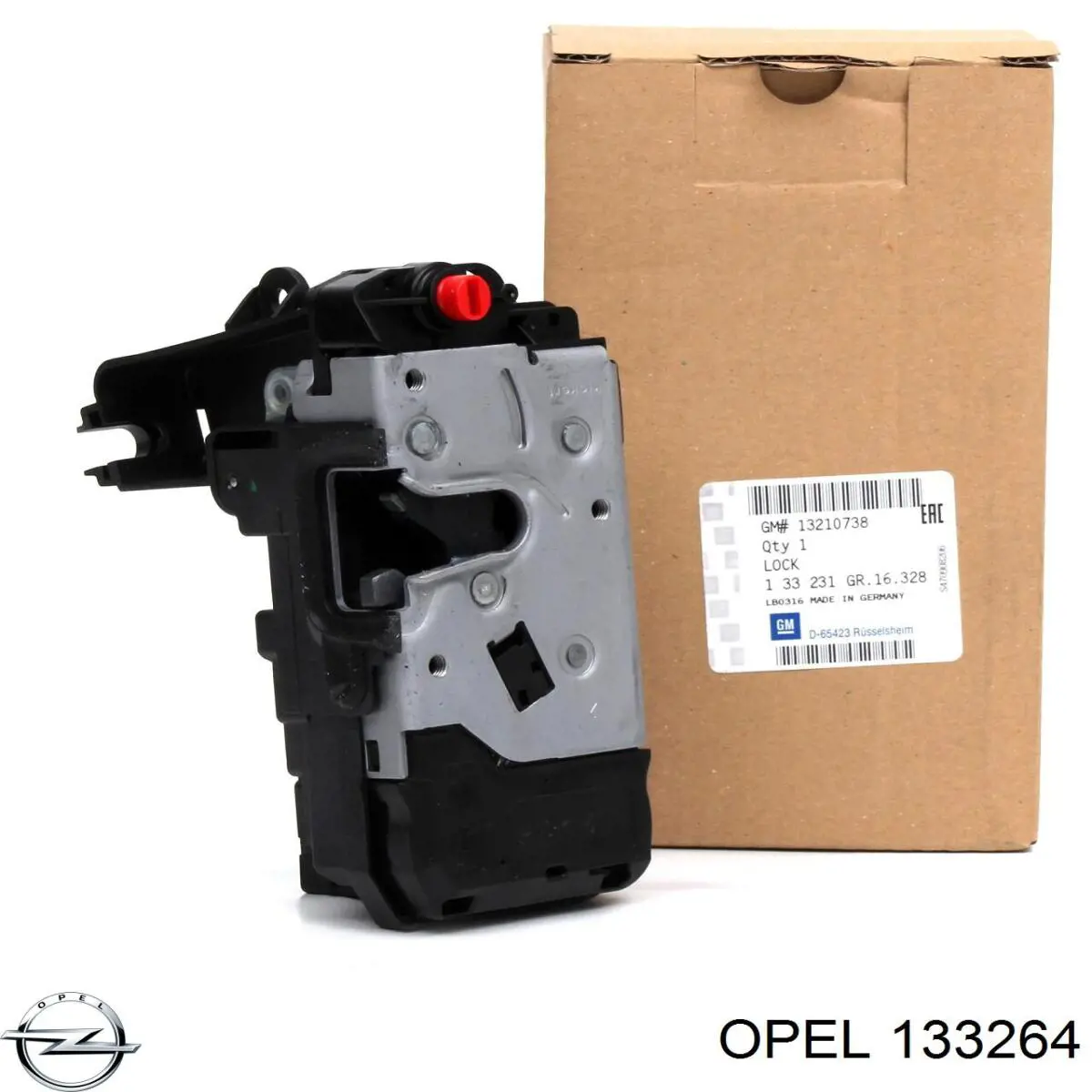 Cerradura delantera derecha Opel 133264