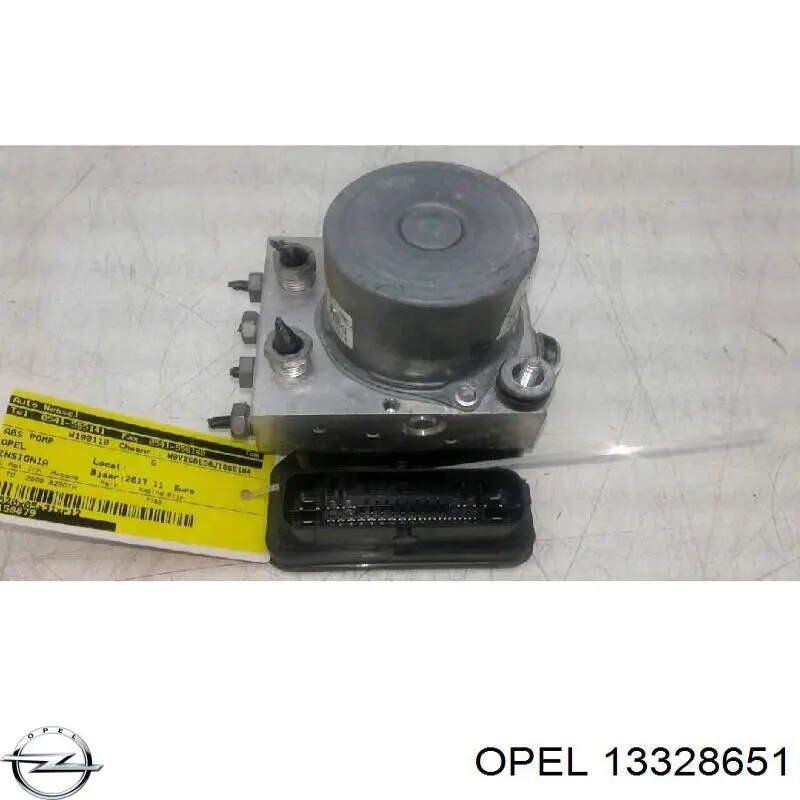 Bloque hidráulico ABS Opel 13328651 precio, desde 40,66 EUR