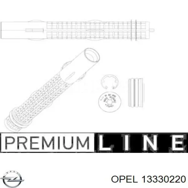 13330220 Opel receptor-secador del aire acondicionado