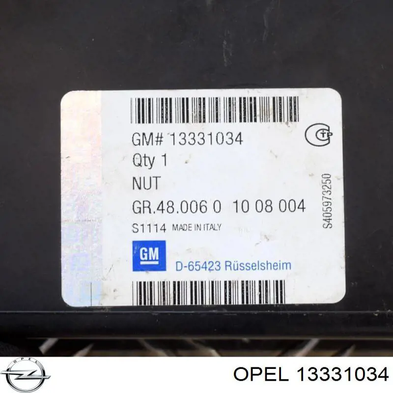 13331034 Opel Perno de rueda