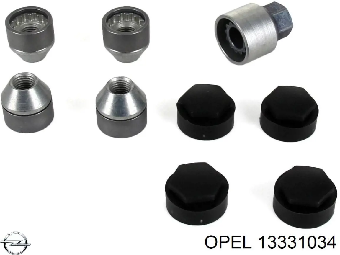 Tuerca seguridad de rueda Opel 13331034 precio, desde 26,64 EUR