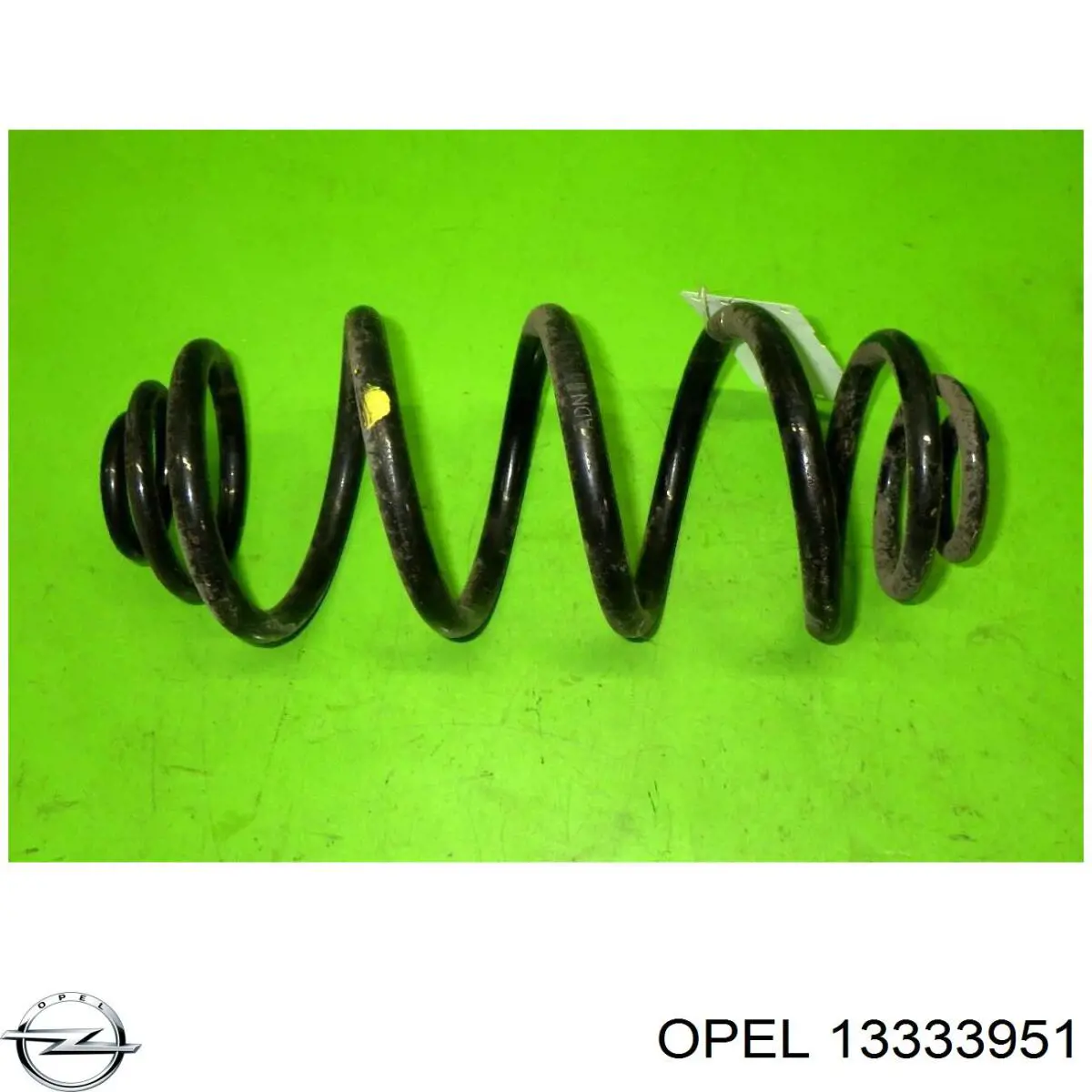 13333951 Opel muelle de suspensión eje trasero