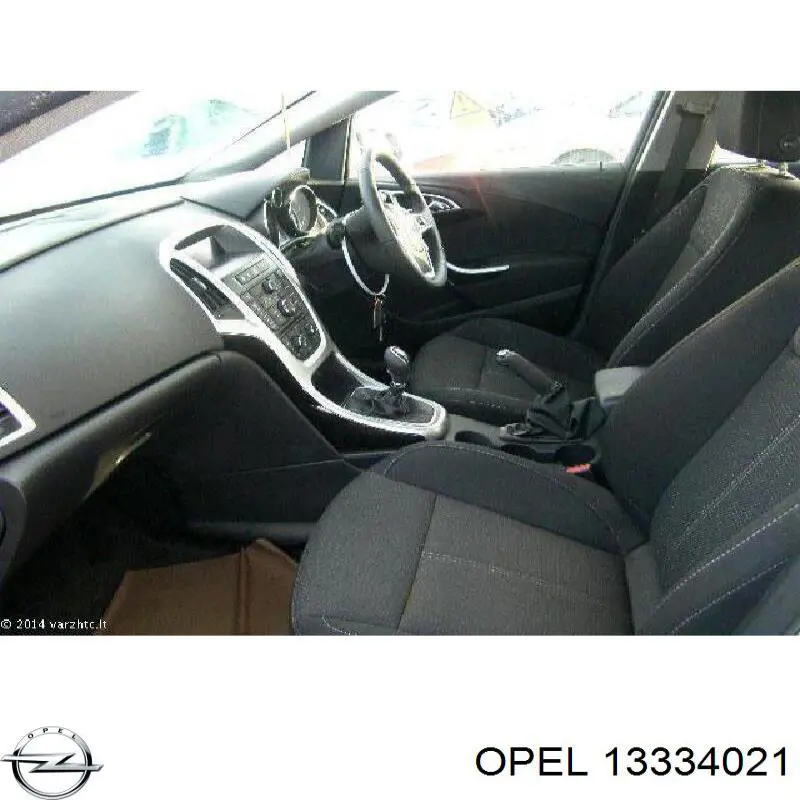 Silentblock del brazo de suspensión 13334021 Opel