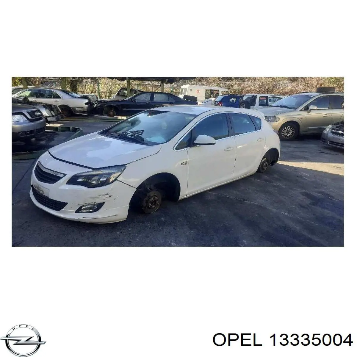 13335004 Opel cremallera de dirección