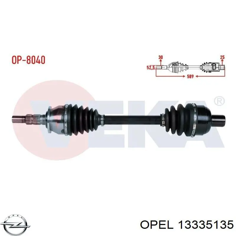 Comprar VKJC4989 SKF Semieje delantero izquierdo