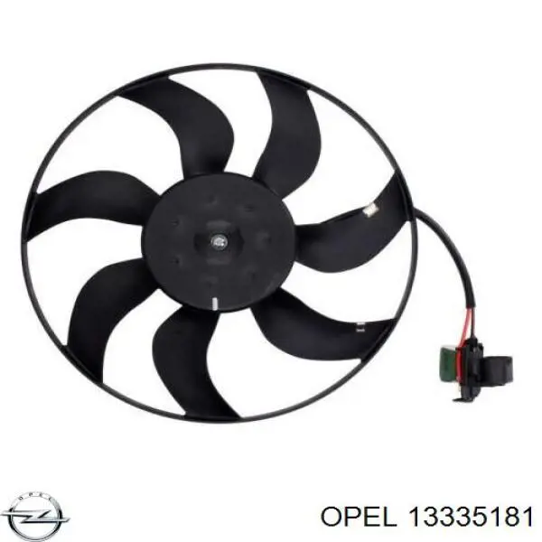 13335181 Opel ventilador del motor