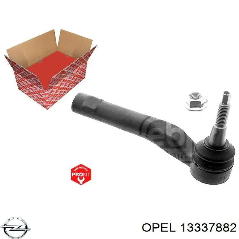 13337882 Opel rótula barra de acoplamiento exterior