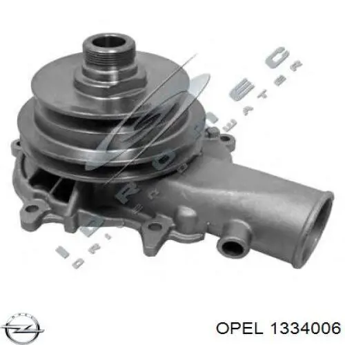 1334006 Opel bomba de agua