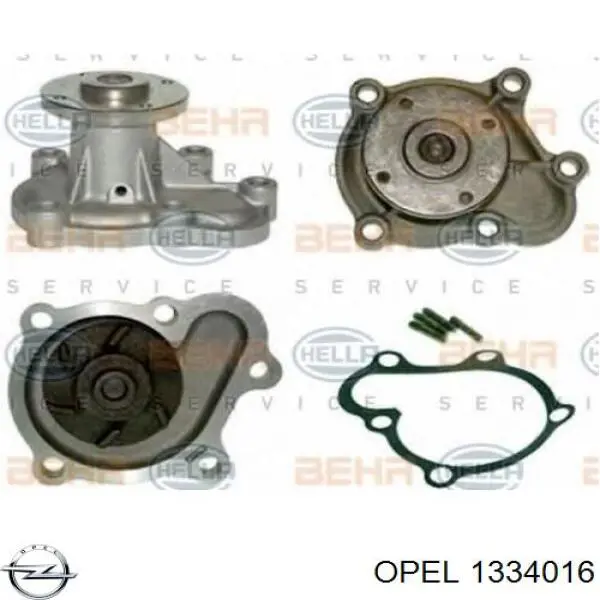 1334016 Opel bomba de agua