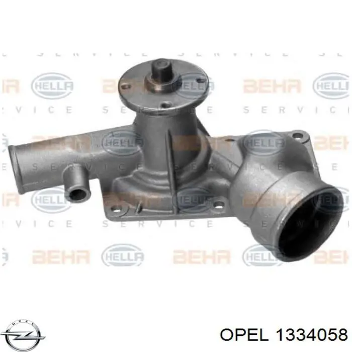 13 34 058 Opel bomba de agua